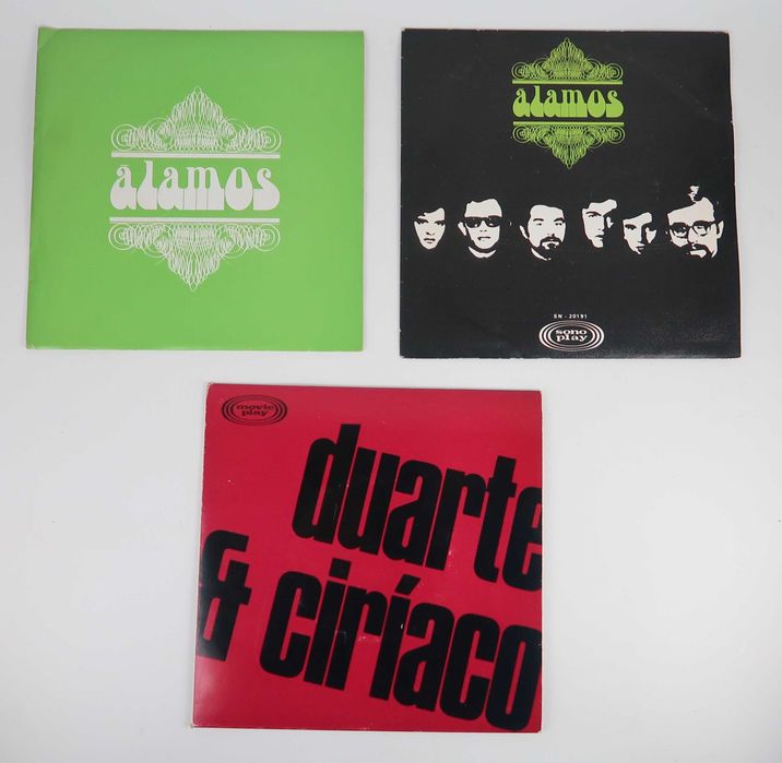 Álamos + Duarte & Ciriaco - Portugal - Single Vinil raros