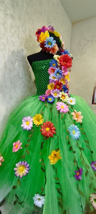 Плаття для дівчинки для образу  Весна, обруч, віноч