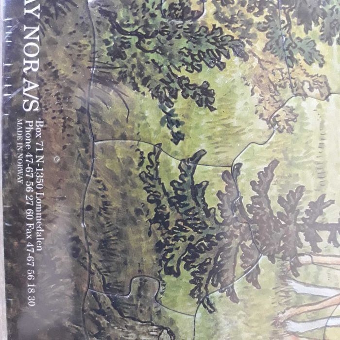 Пазлы, игра настольная