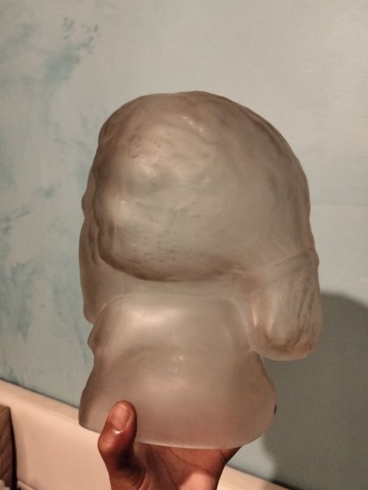 Busto decorativo em vidro Ludwig van Beethoven