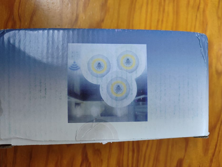 Conj. 6 luzes led (lâmpadas) com 1 comando