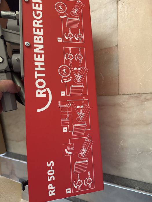 ROTHENBERGER - Bomba teste  RP 50-S
