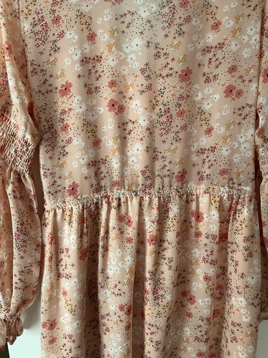 Morelowa sukienka Reserved M