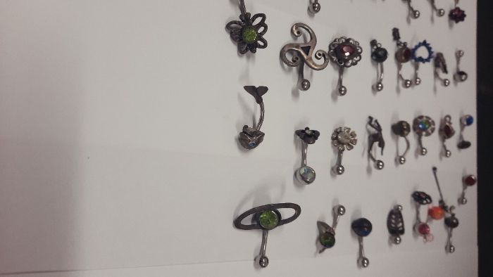 Piercings antigos novos