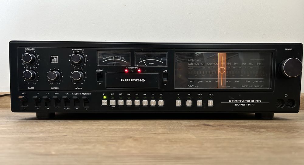 Amplituner Grundig Reciver R 35 Wrocław Fabryczna • OLX.pl