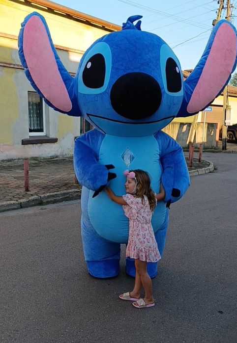 Biały Miś Panda Stitch