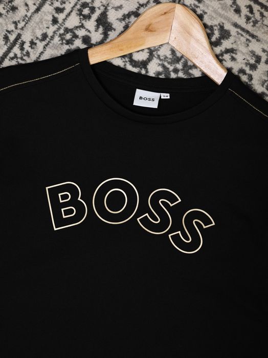 HUGO BOSS Оригінал! Новий Чоловічий лонгслів / світшот чорний