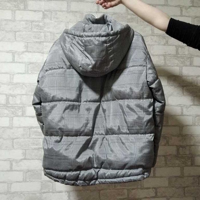 Куртка жіноча зимова демісезонна Forever 21 з капюшоном, оверсайз