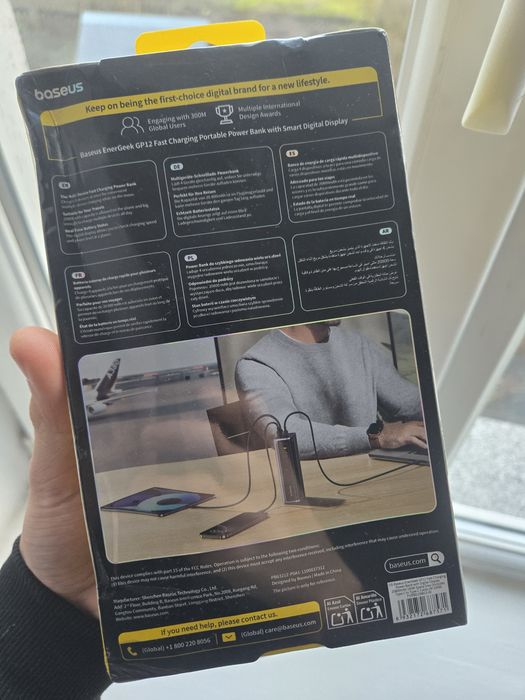 Baseus EnerGeek 20800mAh 145W (P10082109813-00) чорний