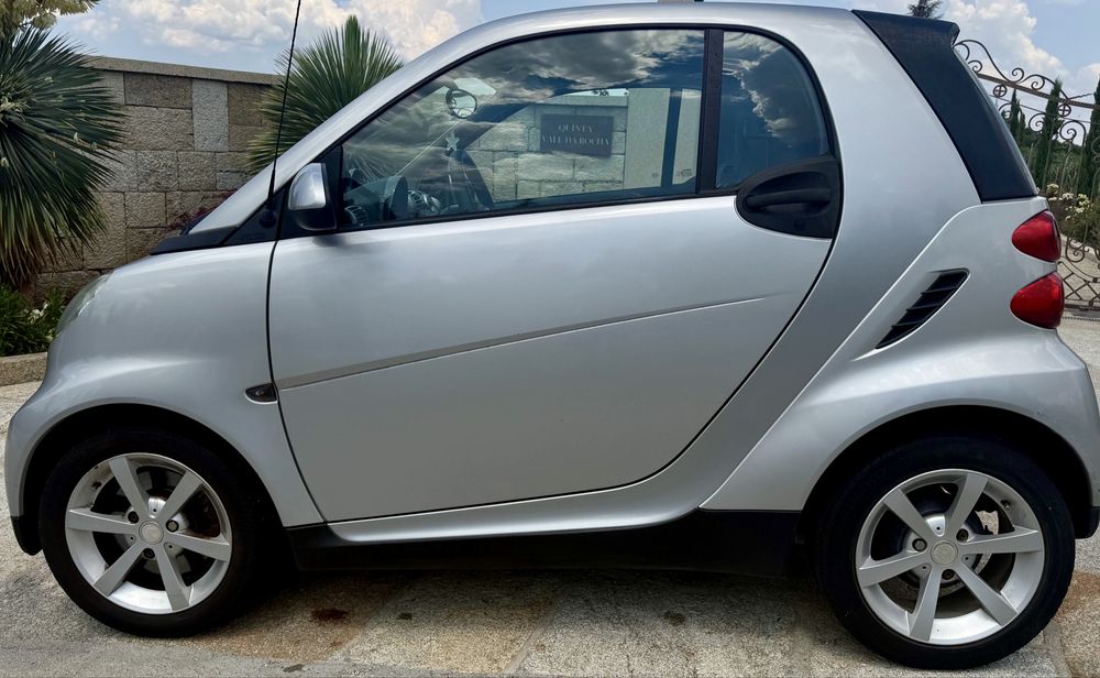 Smart fortwo cdi patilhas volante f1
