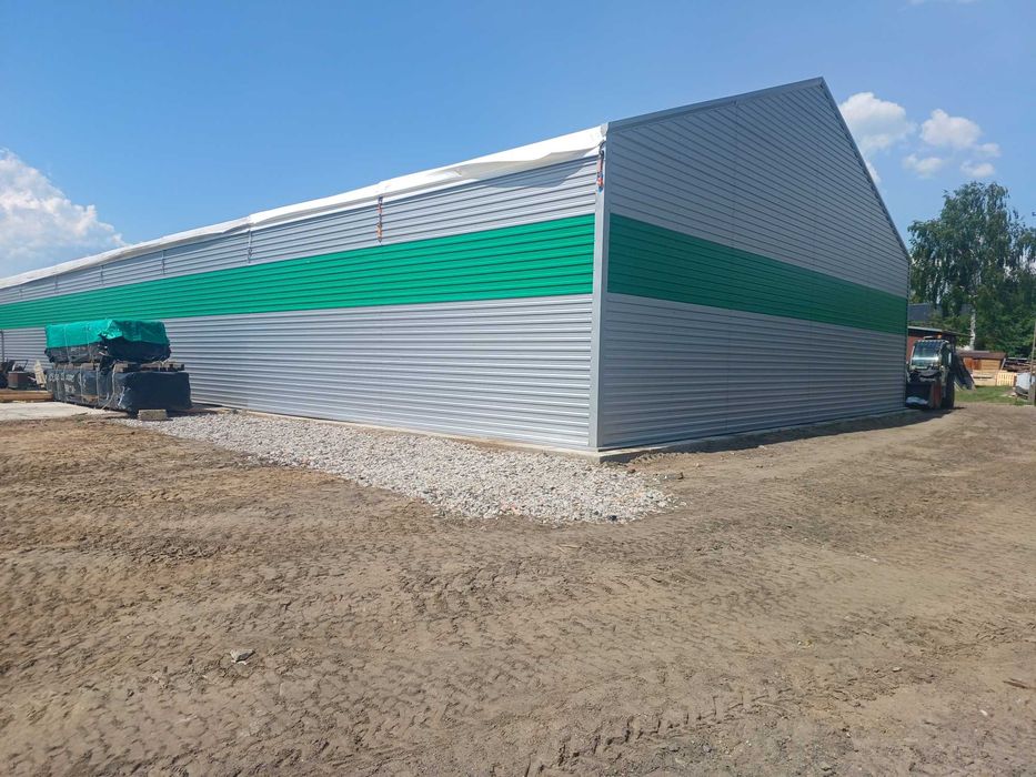 Hala stalowa/magazynowa/produkcyjna 16x35x4 SystemSpaw