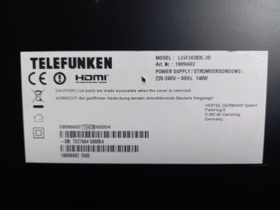 Telefunken телевізор