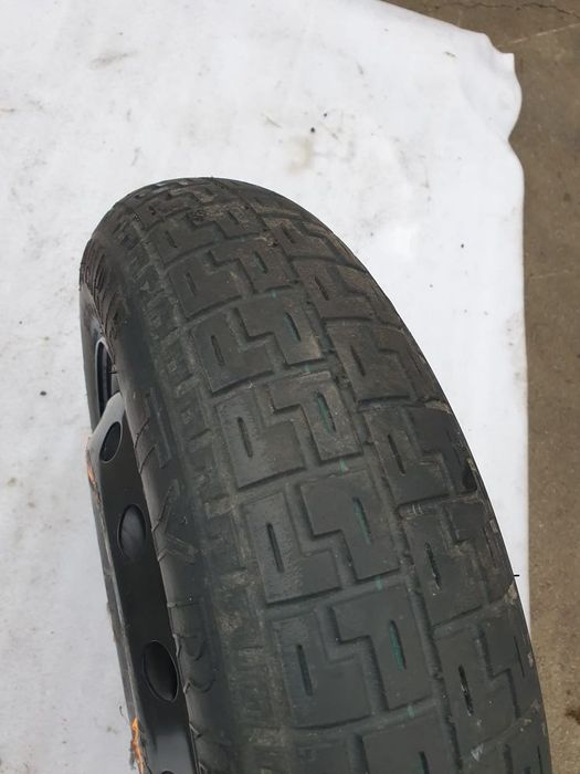 koło dojazdowe fiat 500 135/80 r14 4x98 demontaż