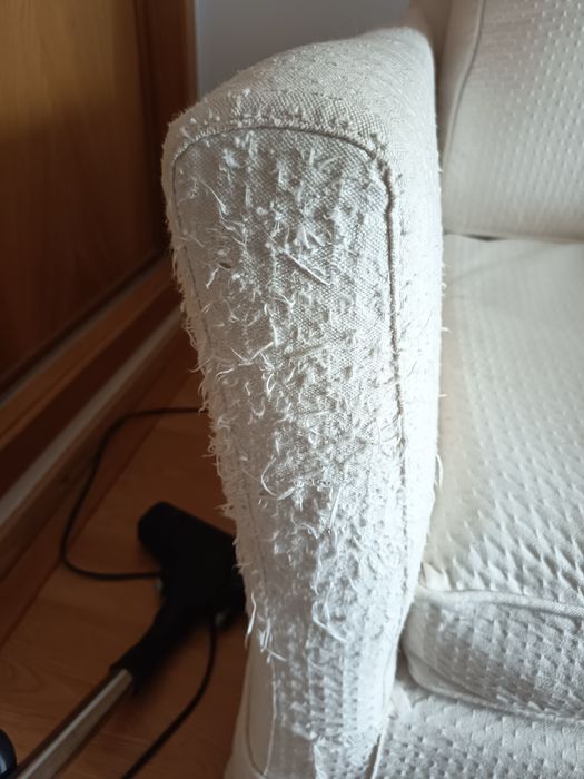 Sofá poltrona de um lugar branca