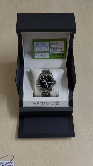 Наручний годинник Certina DS Action Day-Date Powermatic 80