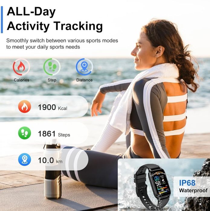 Dyurwa P97 Smartwatch  czarny
