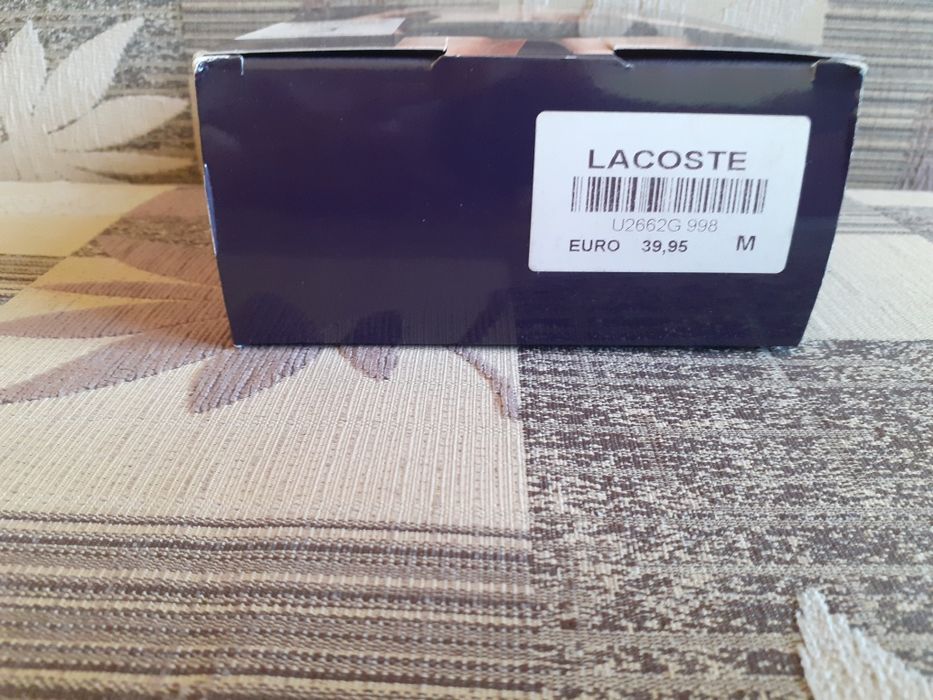 Bokserki męskie Lacoste 3 pack rozmiar M