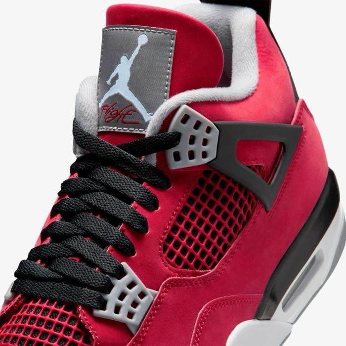 Оригінал! Кросівки Jordan Retro 4 (червоні) (42.5) Нові з бірками!