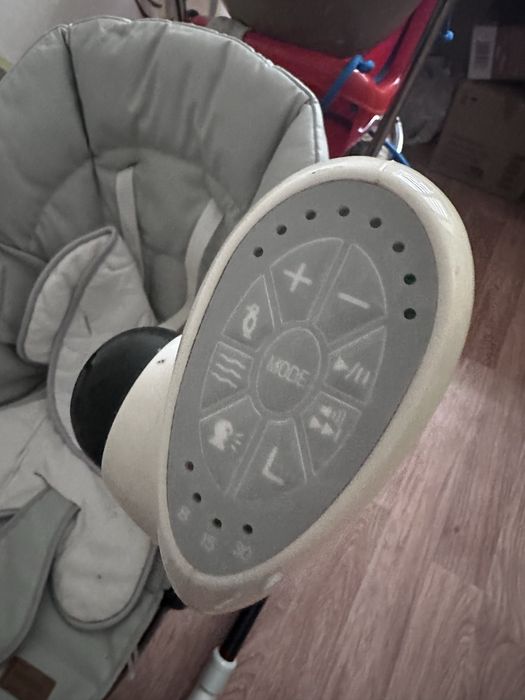 Шезлонг, гойдалка та стілець для годування CARRELLO Cascata  3в1