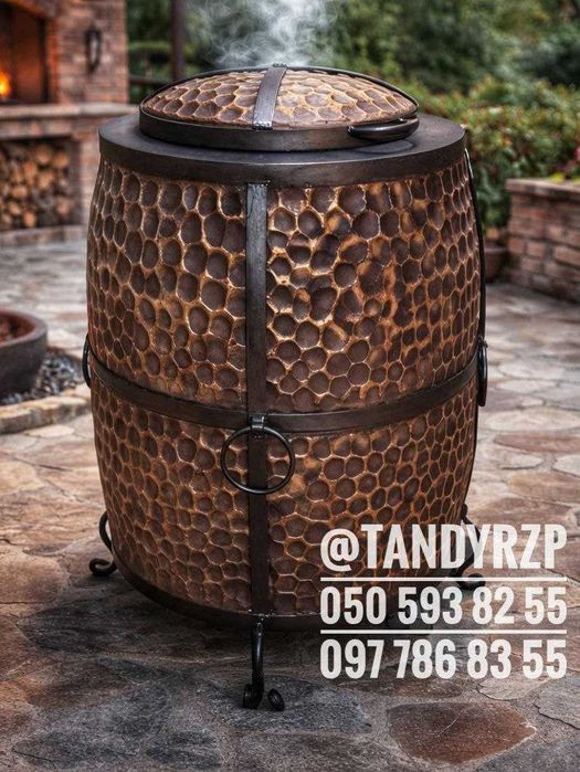 ТАНДИР  Утеплений 15-17см. Тандир на дровах. Керамічний тандир. ТАНДЫР