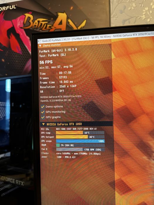 Ігровий компьютер пк Ryzen5 5500 rtx3050 8gb