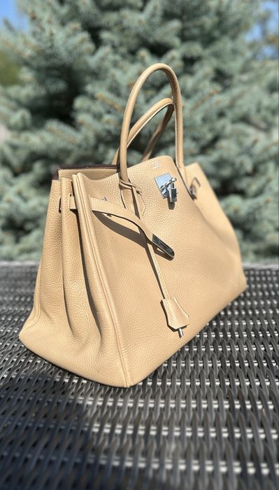 Сумка  під стиль Hermes Birkin 40 см.,пильник,коробка