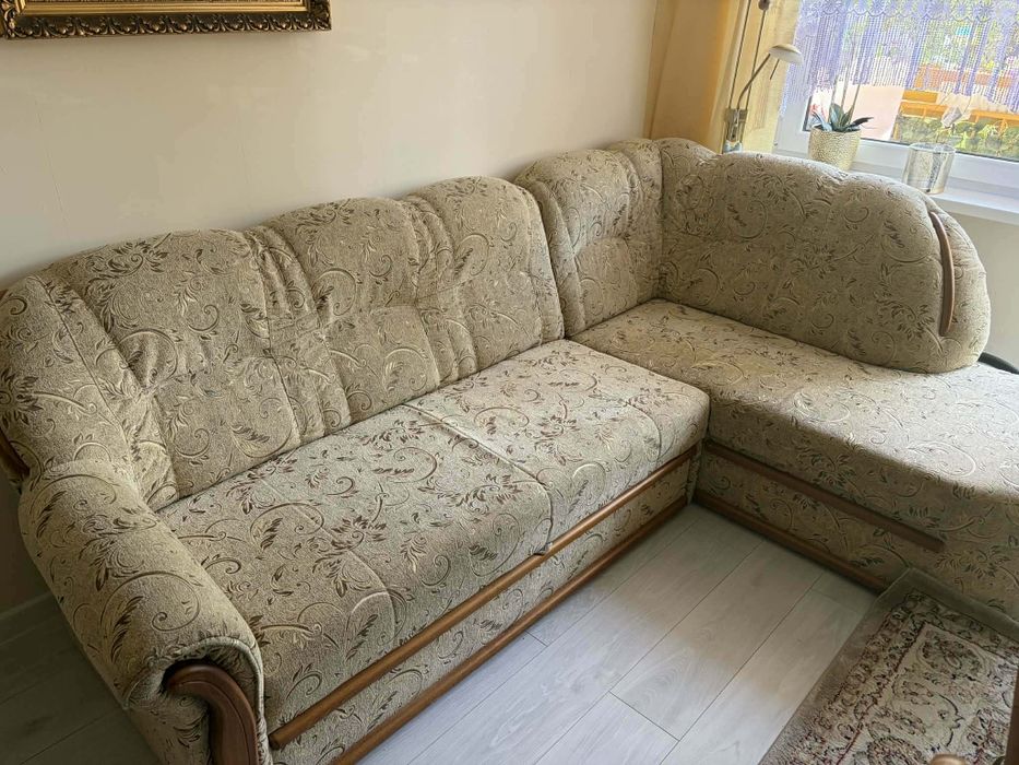 Narożnik z funkcją spania