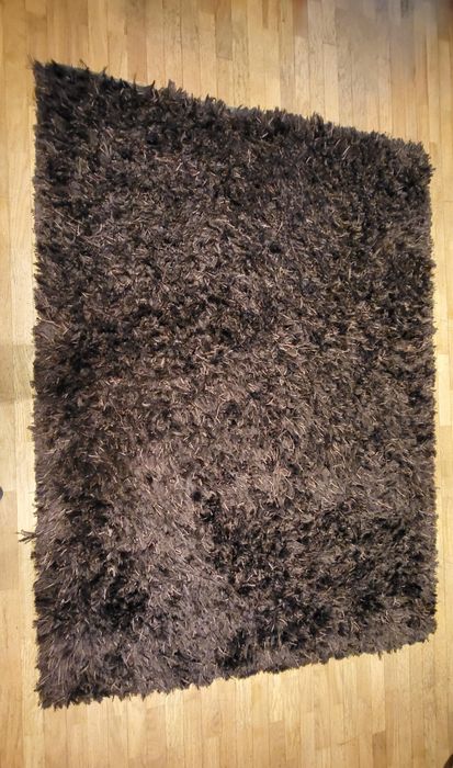 Tapete 2m x 1,4m castanho chocolate