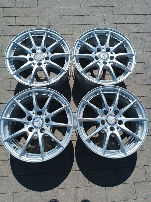 Komplet felg aluminiowych 5x112 ET45.5 16" Mercedes