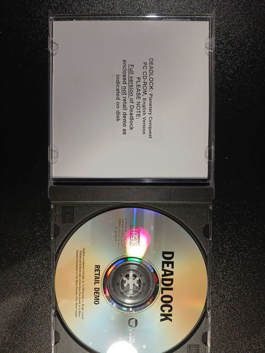 Jogo PC Vintage: DeadLock [1996) – Clássico jogo de estratégia e ficção científica  (Edição Especial / Variante Promocional) - Big Box