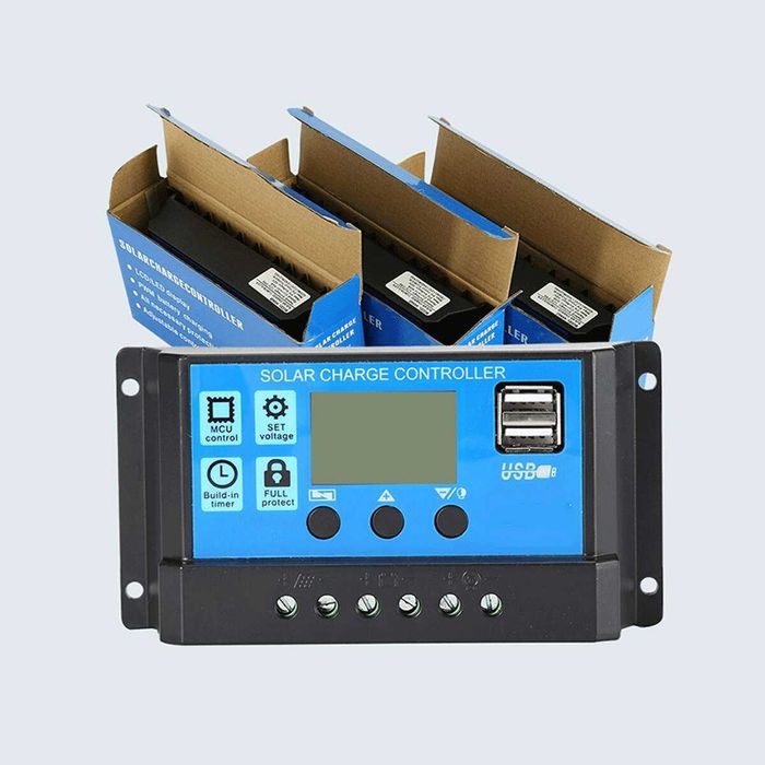 Мощный солнечный контроллер преобразователь с USB-портами 30A 12/24V