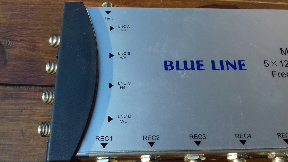 Multiswitch Blue line  12 wyjściowy -uszkodzony tor dvb-t