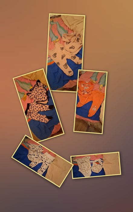 MEGA ZESTAW UBRANEK NIEMOWLĘCYCH 
​Rzmiar 50/56 (Noworodek, 0-3