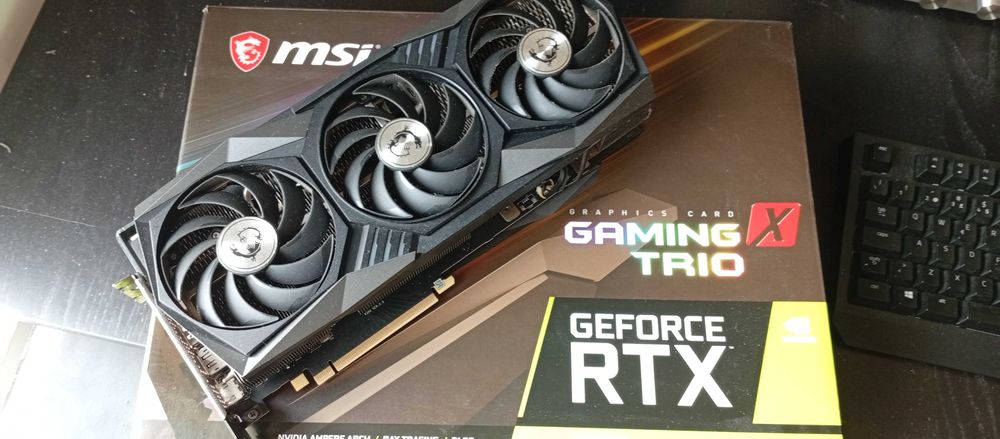 Placa gráfica gpu MSI gaming trio RTX3070