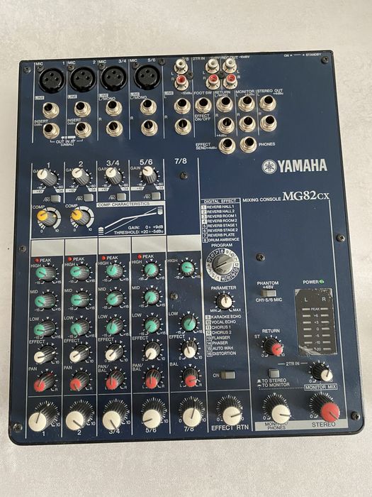 Мікшерний пульт Yamaha MG82cx mixing console