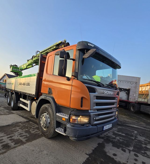 Scania 6x4 z HDS MKG  CENA Brutto