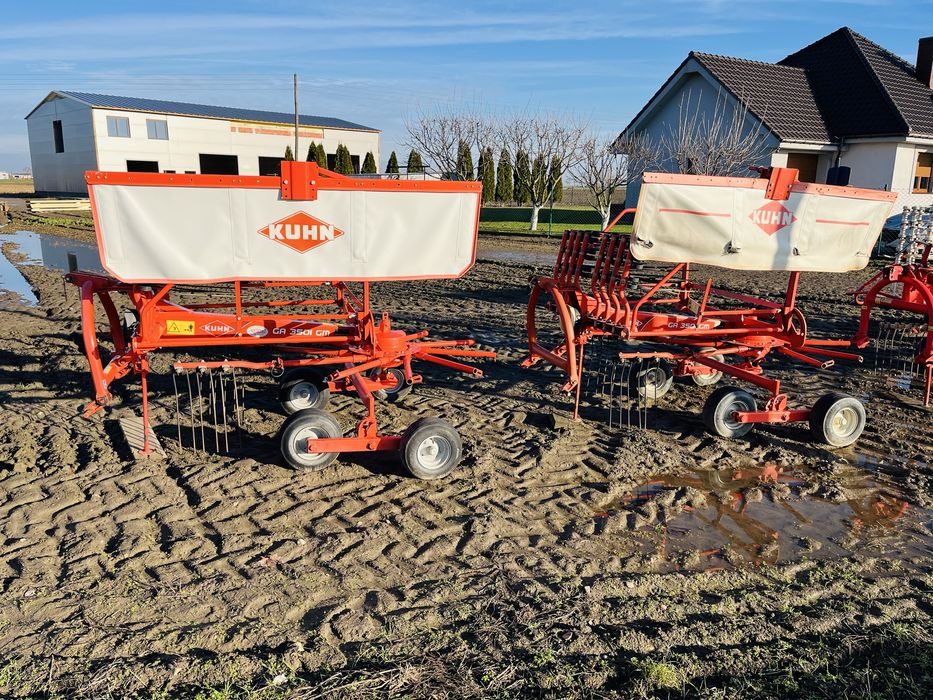 Zgrabiarka Kuhn GA3501 Pottinger 421 Deutz Fahr 4221 Tandem  hydrolift