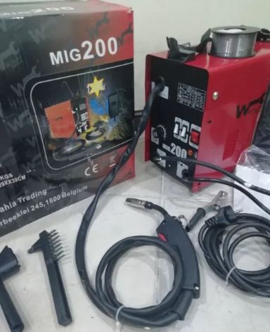 Aparelho de Soldar Semi Automatico 200A Fio Sem Gaz