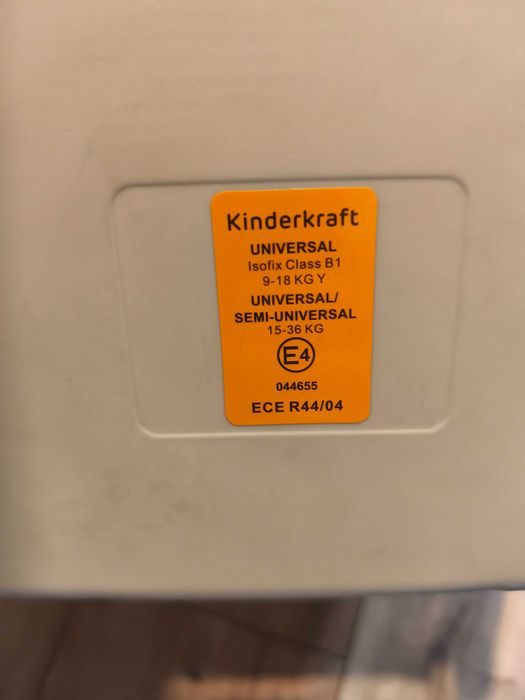 Fotelik Kinderkraft 15-36kg