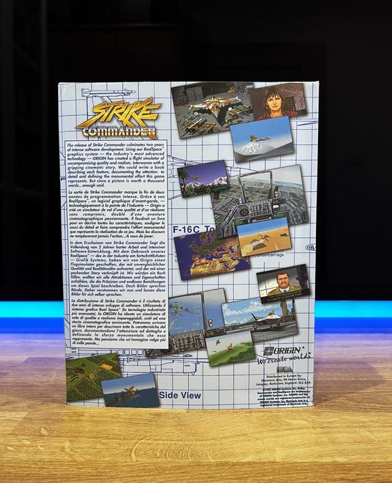 Strike Commander 3,5" (PC PL 1993) BIG BOX polskie premierowe wydanie
