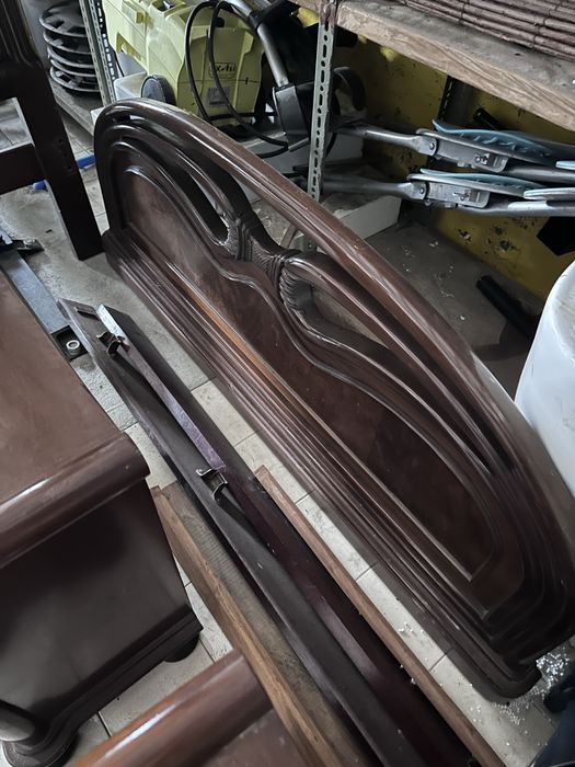 Quarto Cama casal mogno