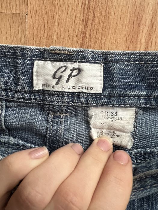 Spodenki jeansowe z bawełny