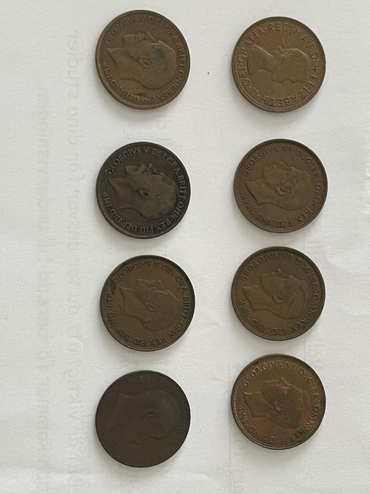 1 пенні 1905-1964 Велика Британія