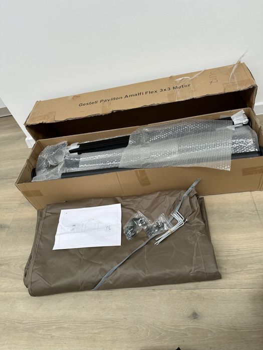 Namiot ogrodowy 3x3m pawilon Fantask Amalfi Flex