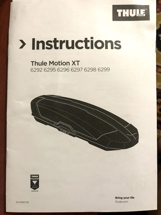 Бокс Thule Motion XT M Black