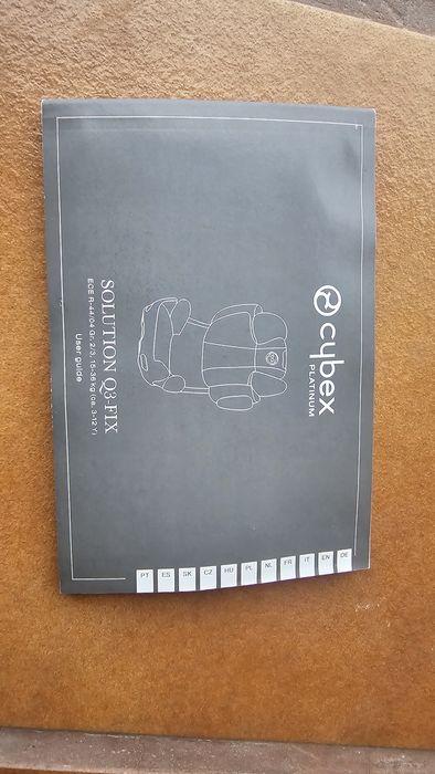 Fotelik samochodowy Cybex Solution Q3-Fix (15-36 kg) ISOFIX – Stan Bardzo Dobry