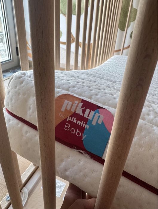 Berço e colchao Pikolin