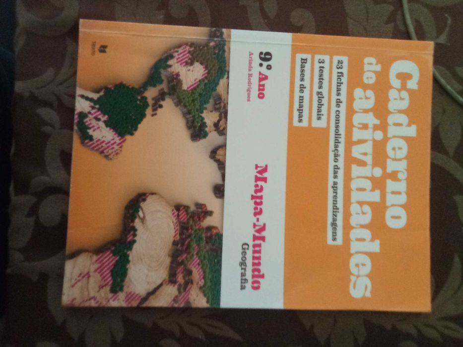Livro de geografia do 9º ano  Mapa-mundo