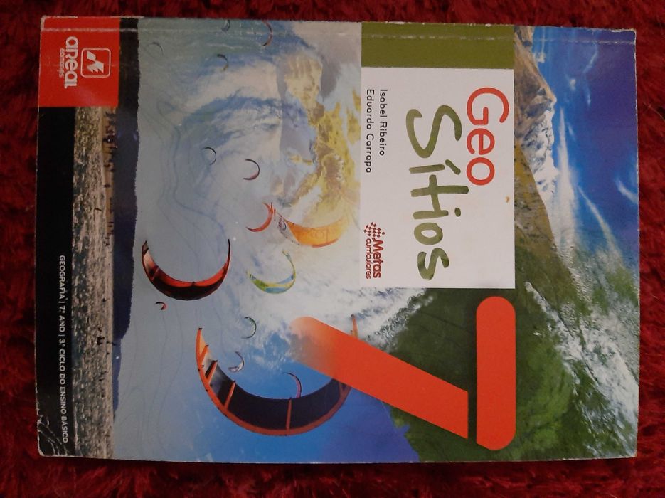 Manuais 7.º Ano, Geografia e Espanhol