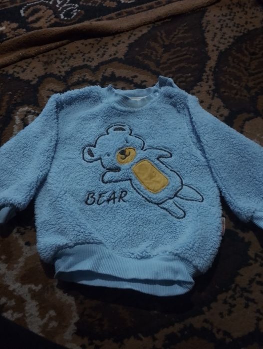 Тепла кофта на хлопчика